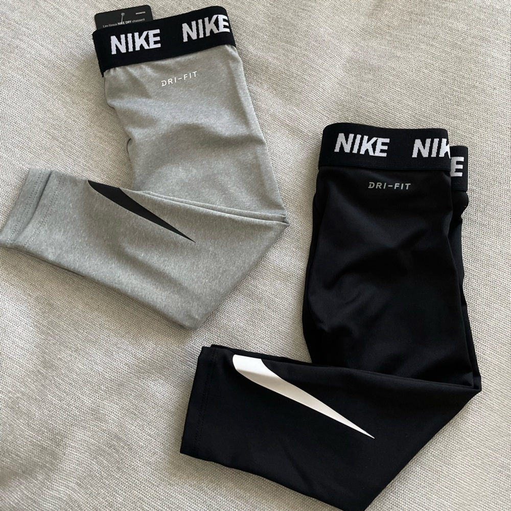 2 for 1 Brand New Nike Dri-Fit leggings! Size 2T and 3T